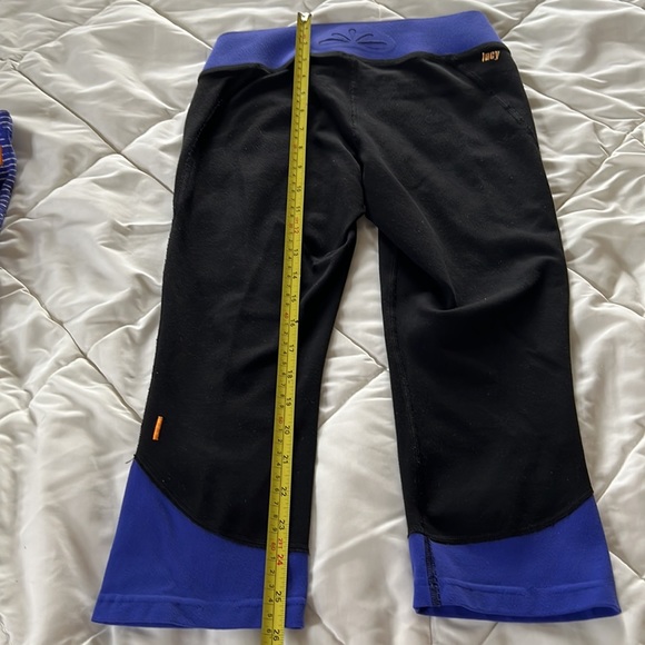 LUCY brand bluish purple 2pc set tank top and cropped legging gym attire sizeS/M - Picture 13 of 16